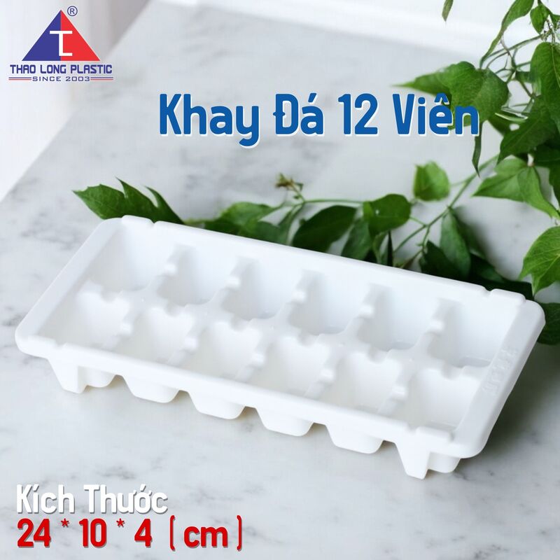 Khay đá 12 viên