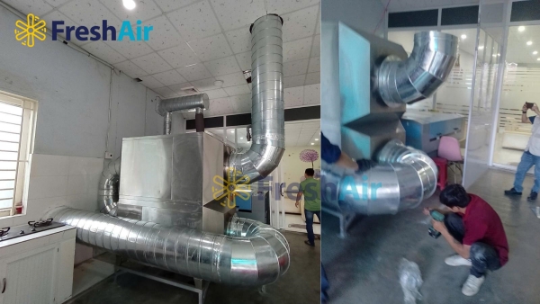 Dự án hệ thống xử lý khí thải