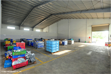Sắp xếp layout kho bãi