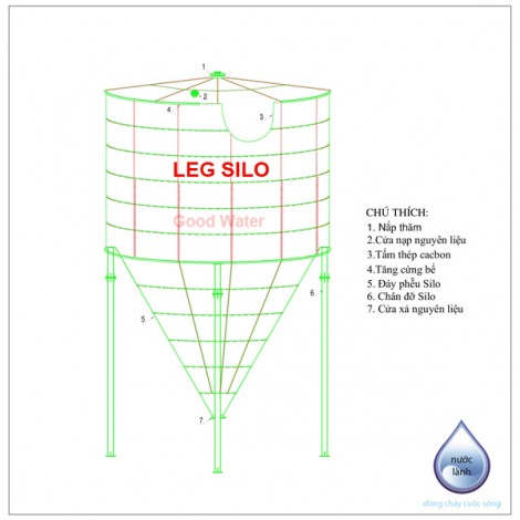 Kho chứa Leg Silo
