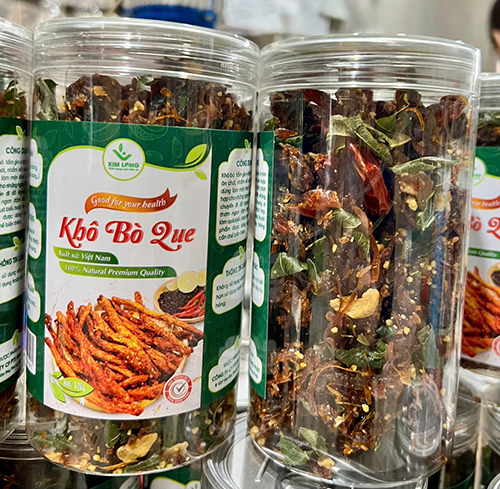 Khô Bò Que Hộp 370g