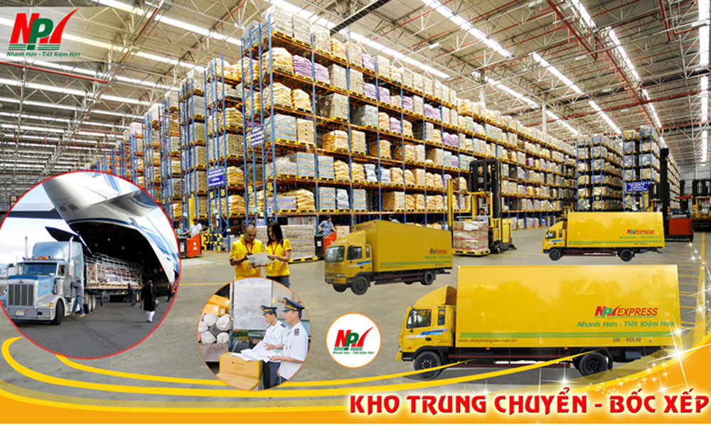 Kho trung chuyển bốc xếp