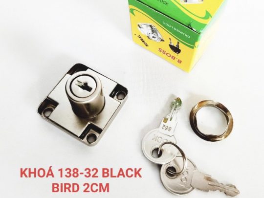 Khóa black bird 138-32 2cm