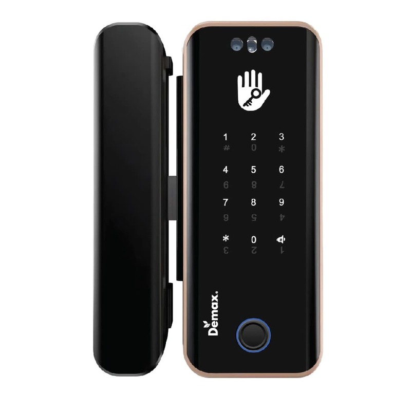 Khóa cửa kính Demax EL800G AC TTLOCK Face IP
