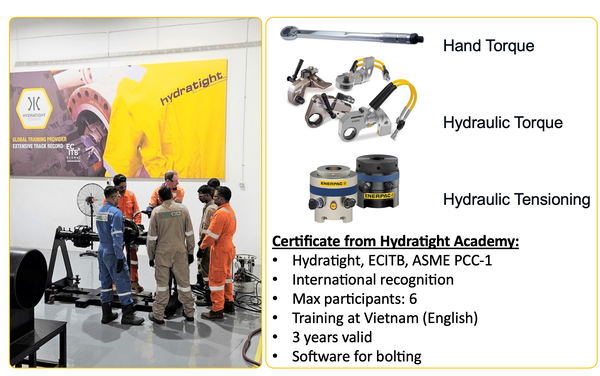 Khoá đào tạo Hydratight