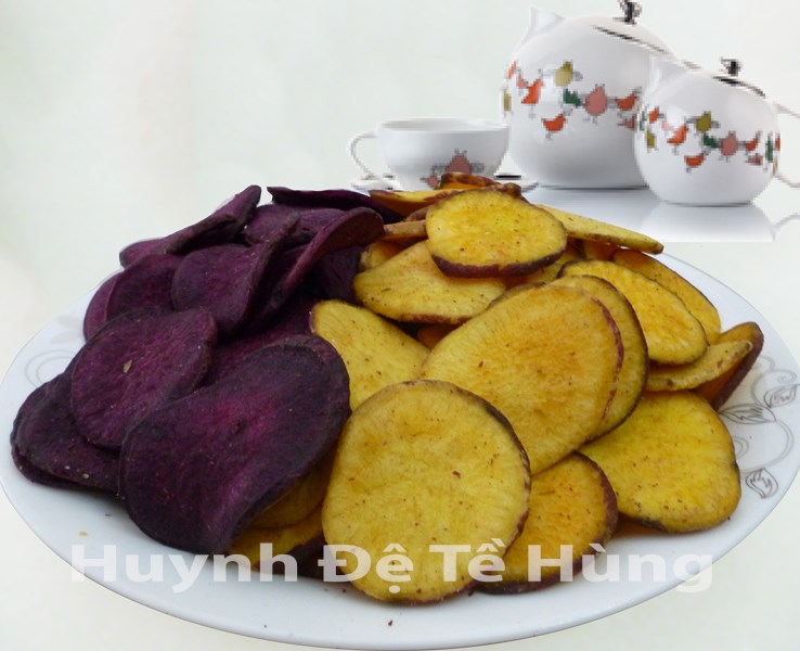 Khoai lang sấy lát