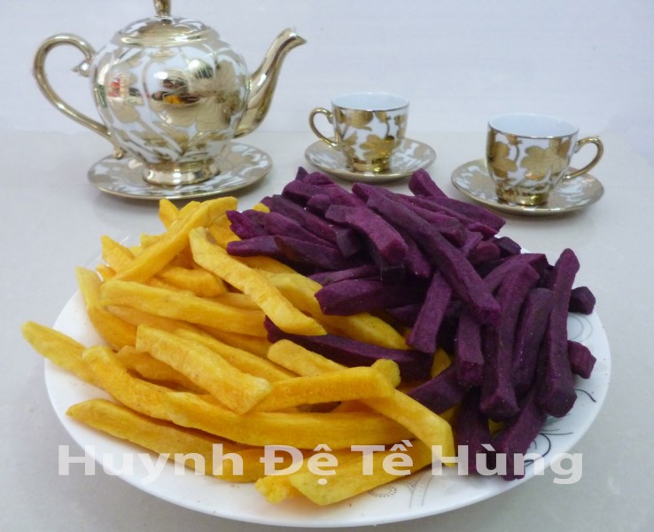 Khoai lang sấy sợi