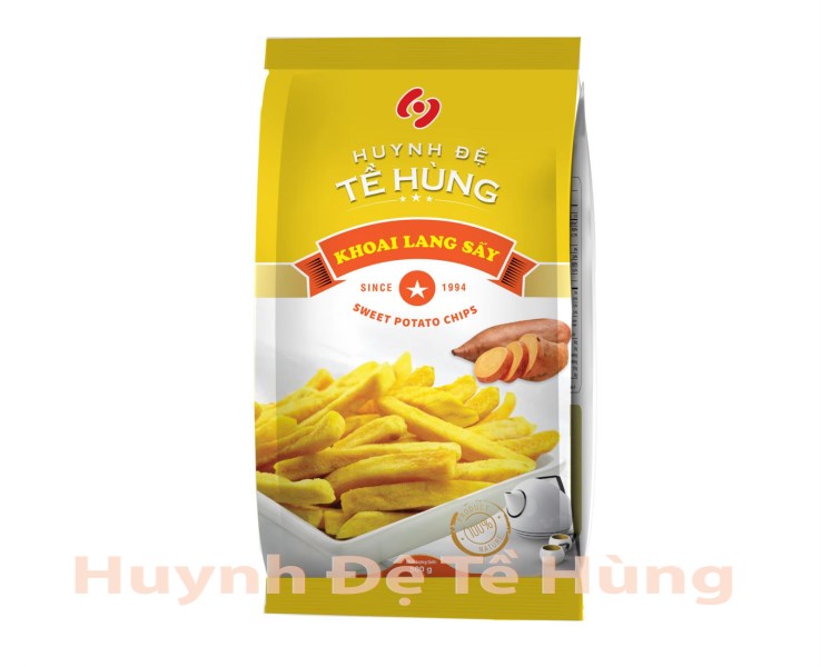 Khoai lang vàng sấy gói