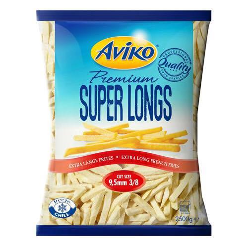 Khoai tây cắt thẳng siêu dài Aviko Premium Super Longs 3/8 - 9.5mm