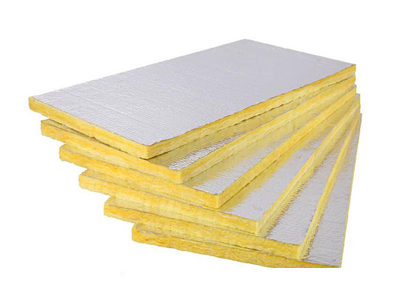 Bông khoáng tấm 1 mặt bạc