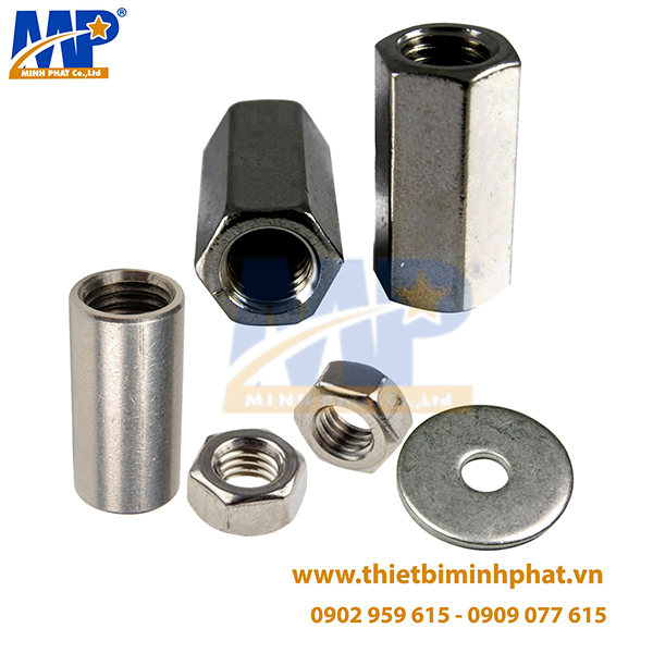 Khớp nối ty ren - Đai ốc - Long đền chất lượng