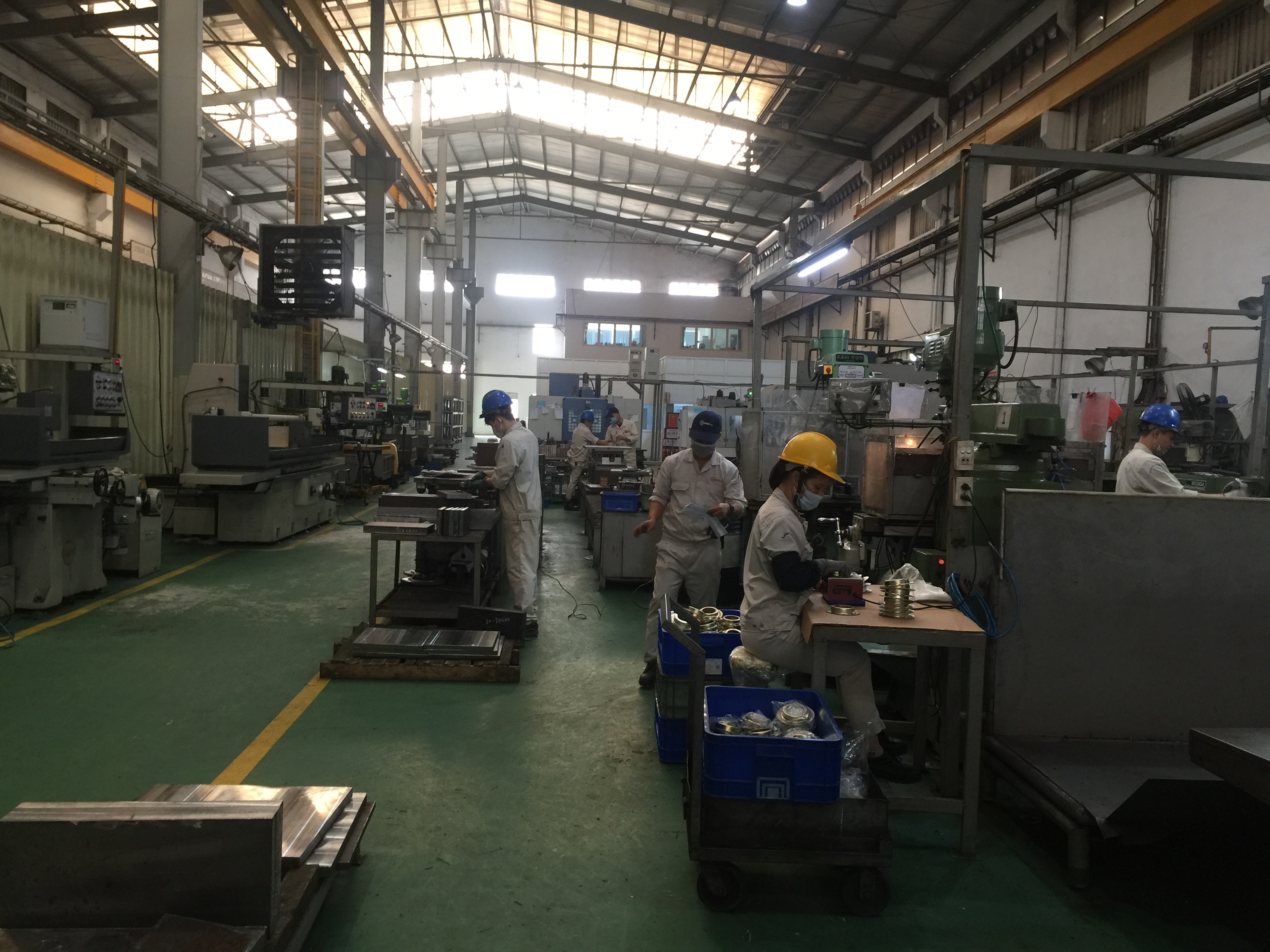 Khu vực nhà xưởng