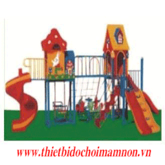 Khu liên hoàn 2 khối vườn vui chơi của bé