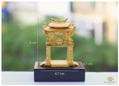 Khuê Văn Các mạ vàng