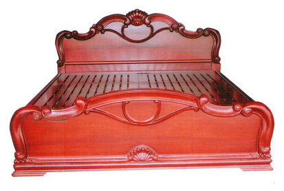 Khung giường gỗ