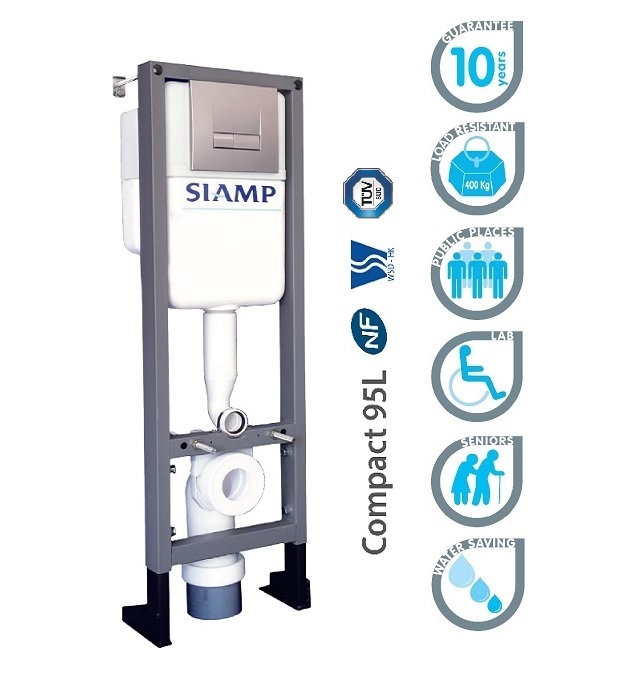 Khung két nước treo tường