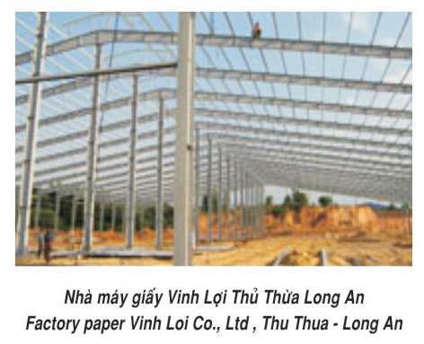 Khung nhà thép tiền chế