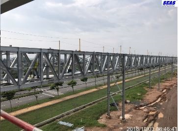 Khung kệ, giá đỡ mạ kẽm nhúng nóng