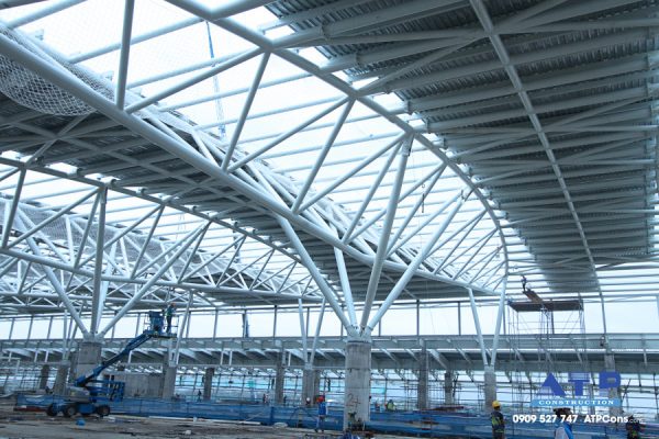 Khung kèo tổ hợp thép hình