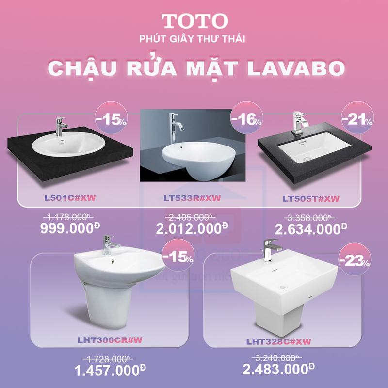 Khuyến mãi Lavabo