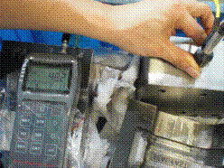 Kiểm tra sau khi tôi chân không chi tiết lớn