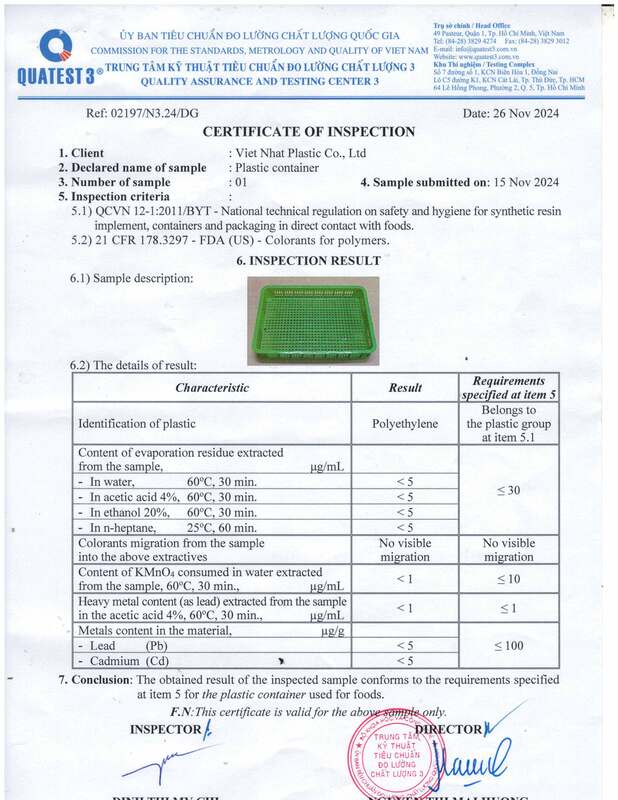 Chứng nhận kiểm định chất lượng 2024