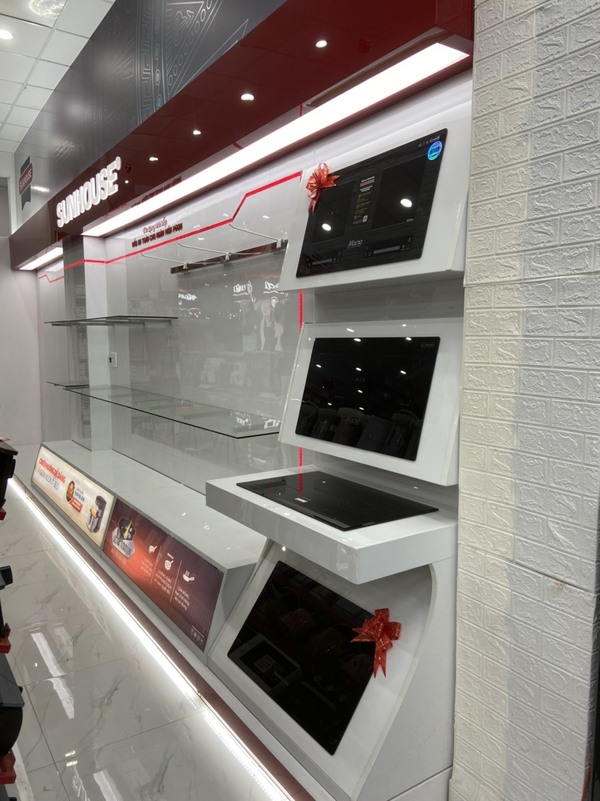 Thi công nội thất showroom Sunhouse
