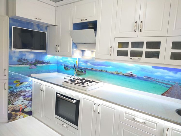 Kính ốp bếp 3D