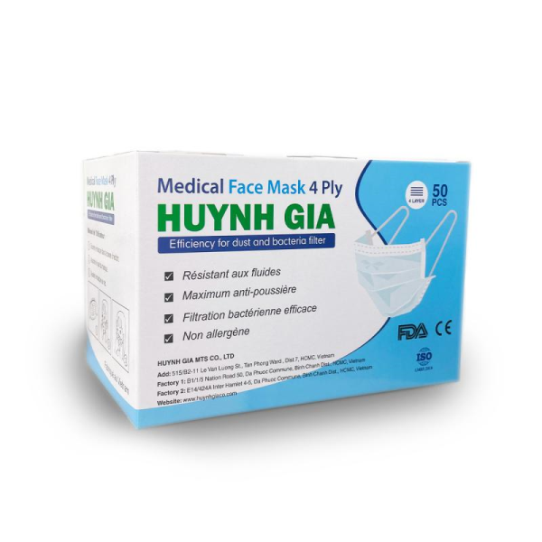 Khẩu trang y tế Huỳnh Gia