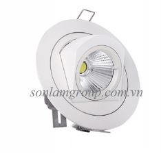 Led âm trần xoay góc