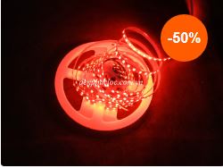 Led dây dán 5mm đỏ