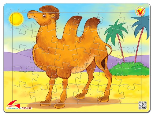 Xếp hình A4-30 mảnh_Lạc đà