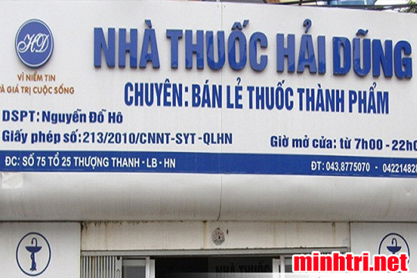 Bảng hiệu nhà thuốc