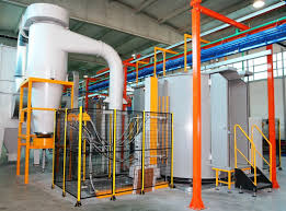Lắp đặt dây chuyền sơn tĩnh điện