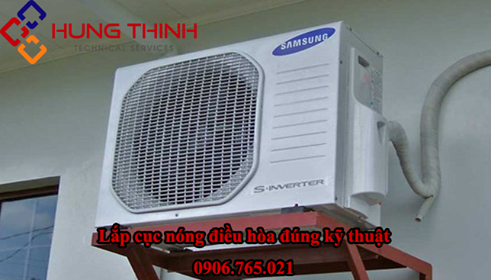 Dịch vụ lắp cục nóng điều hòa