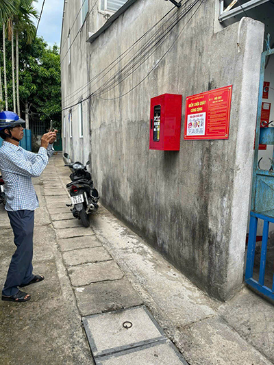 Lắp đặt điểm chữa cháy
