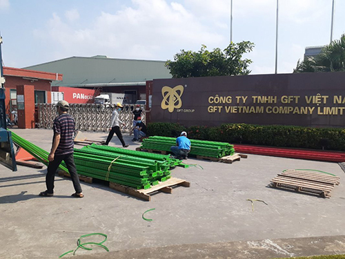Lắp đặt kệ để Pallet cho công ty GFT Việt Nam