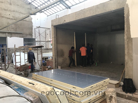 Lắp đặt kho lạnh bảo quản thịt