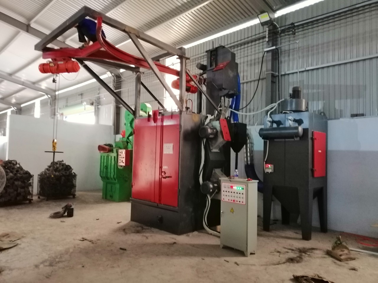 Lắp Đặt Máy Bắn Bi Treo Q372