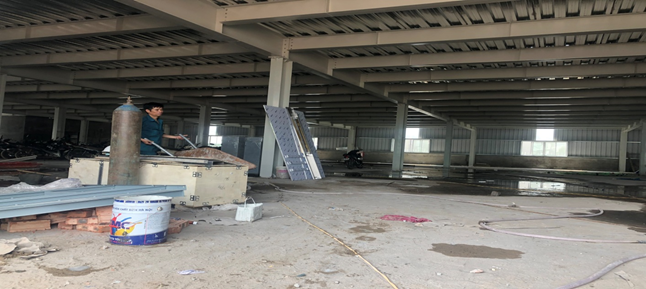 Lắp đặt nhà khung thép mái tôn