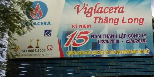 Lắp đặt Chiller Hitachi 60Hp tại Công ty Viglacera Thăng Long