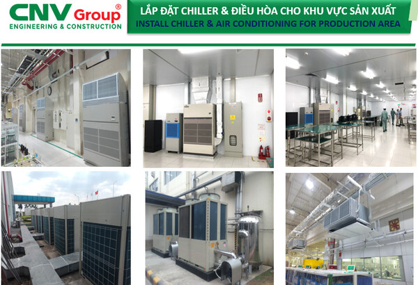 Lắp đặt hệ thống điều hòa làm mát