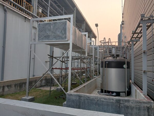 Lắp đặt hệ thống đường ống gió Ahu - Chiller