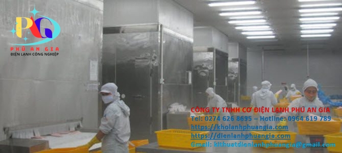 Lắp đặt kho lạnh chế biến