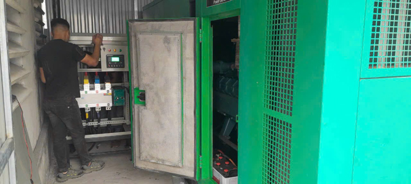 Lắp đặt máy phát điện Doosan 500kVA - Công ty bao bì Fabinno Vina