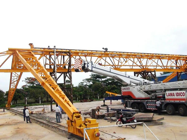 Lắp đặt cống trục