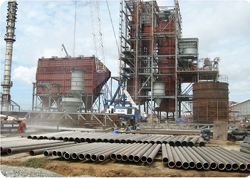 Gia công, lắp đặt kết cấu thép
