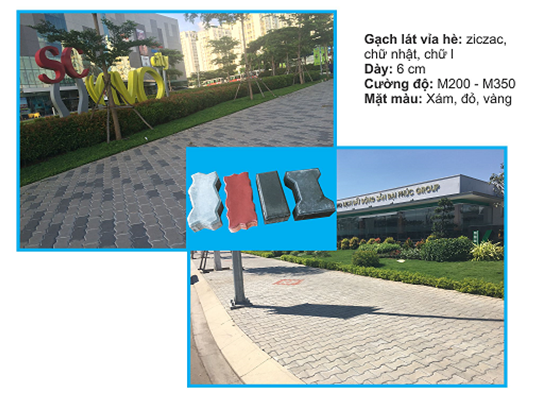 Gạch lát vỉa hè