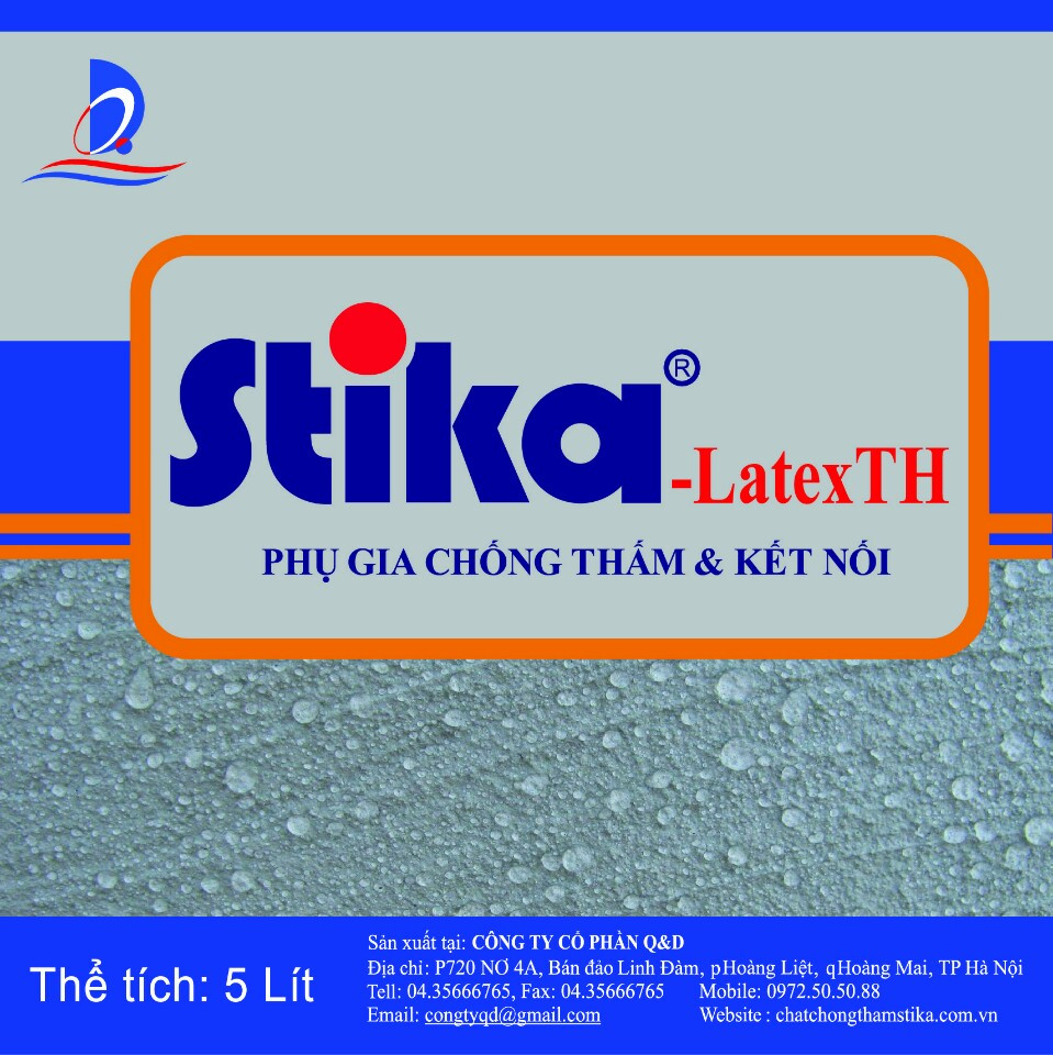 Phụ gia chống thấm & kết nối Stika - Latex TH