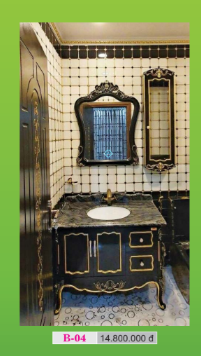 Lavabo tân cổ điển cao cấp